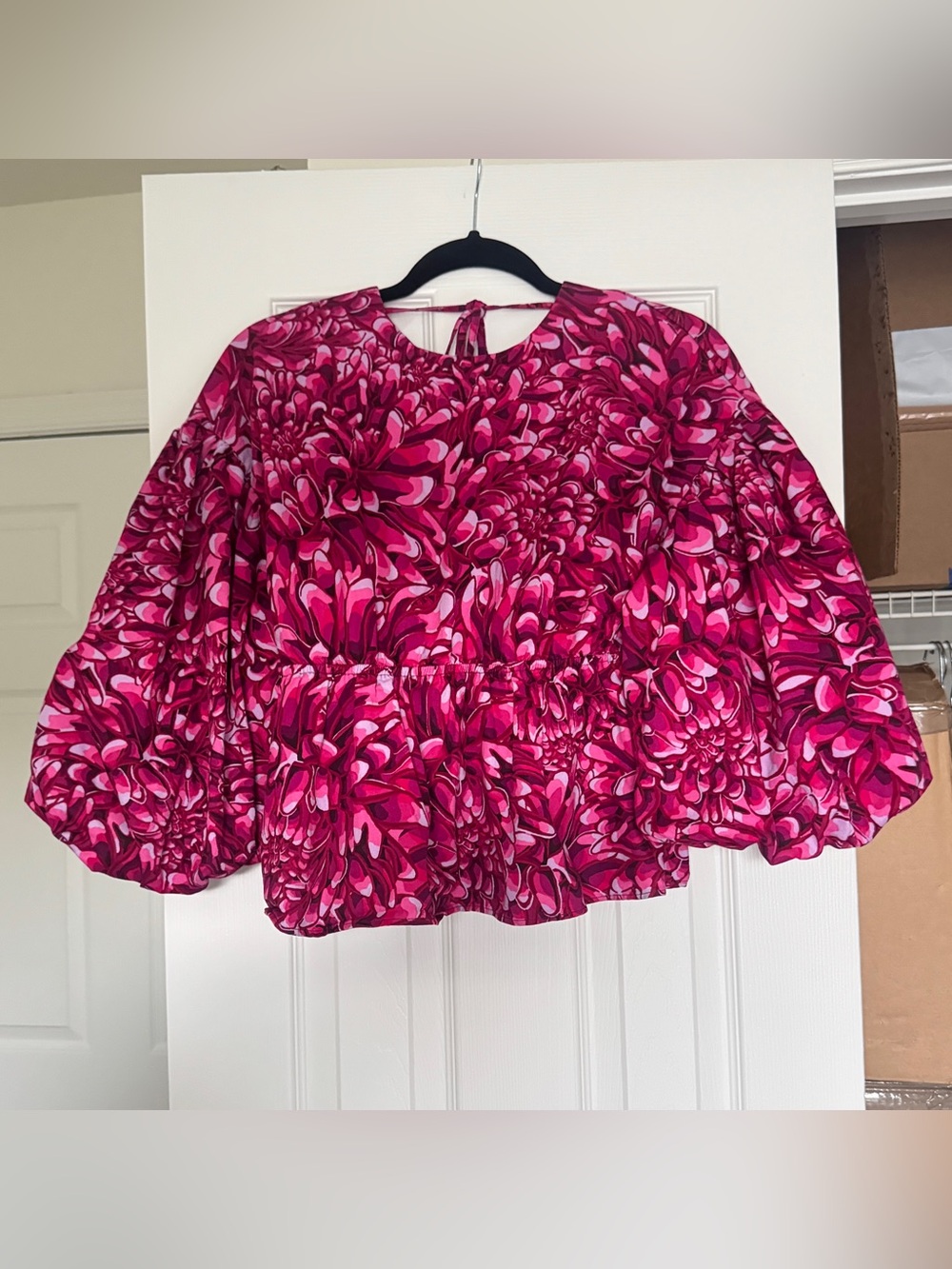 Kika Vargas x Target Peplum Top - Picture 3 of 8